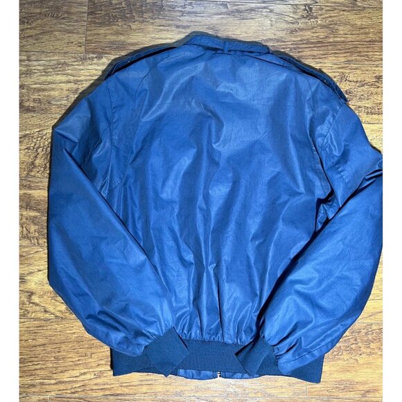 Members Only 1980s Windbreaker in Navy Blue size 42 - Picture 2 of 11